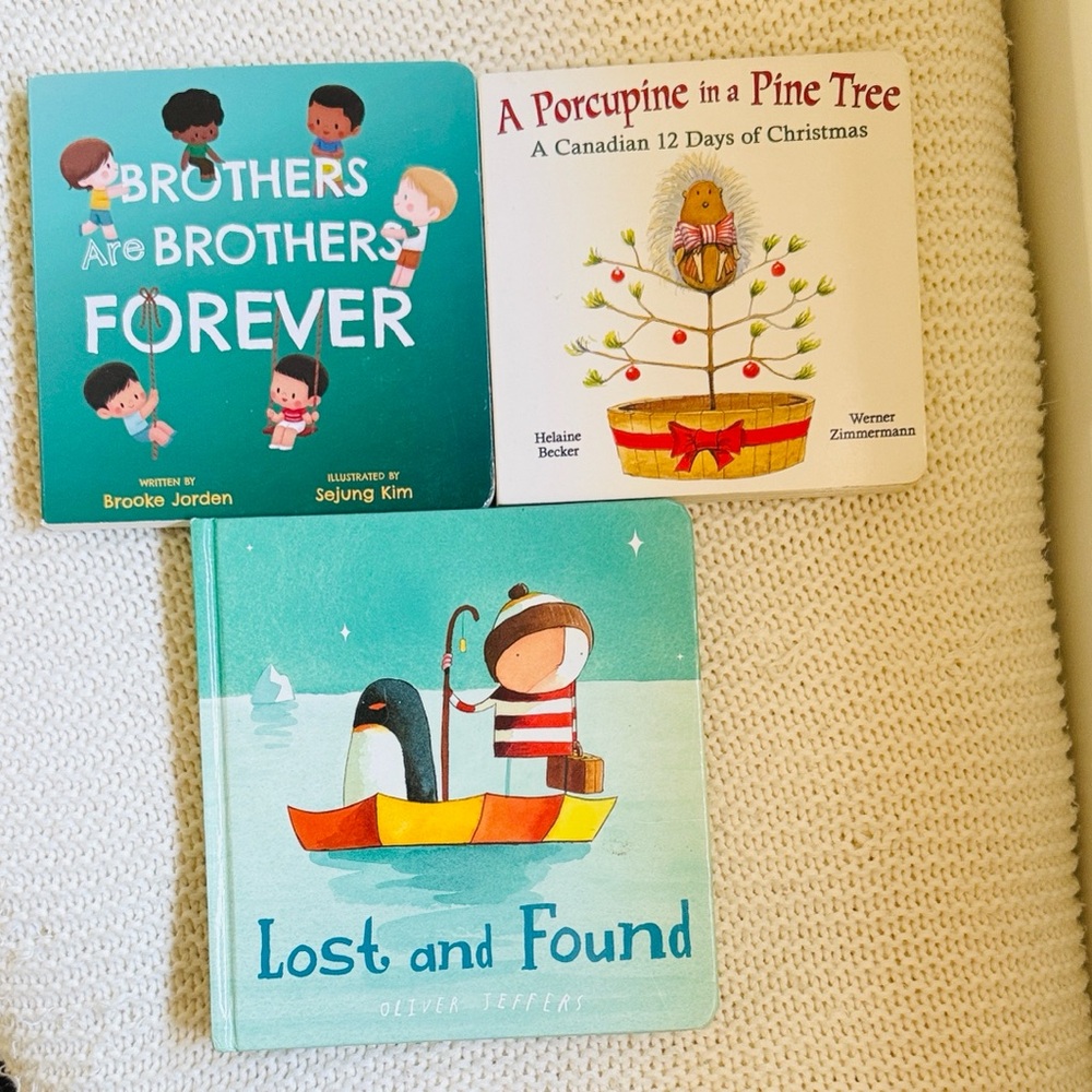 Children's Toddler Baby Board Books lot (3) with Colorful Covers